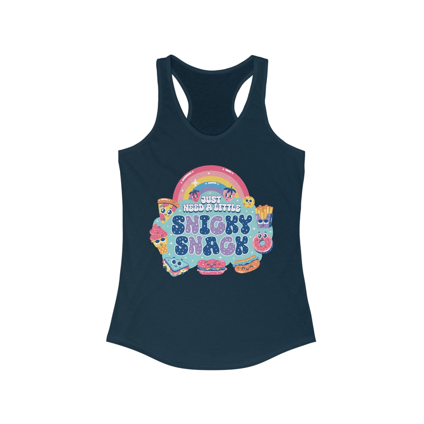 Just Need A Snicky Snack Women's Racerback Tank