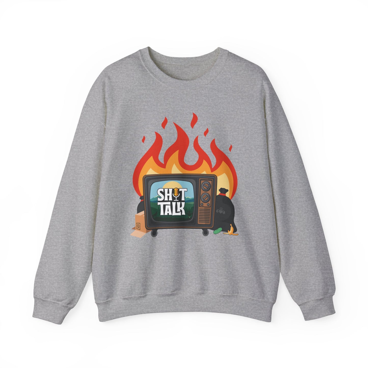 Shit Talk Classic Logo Basic Crewneck