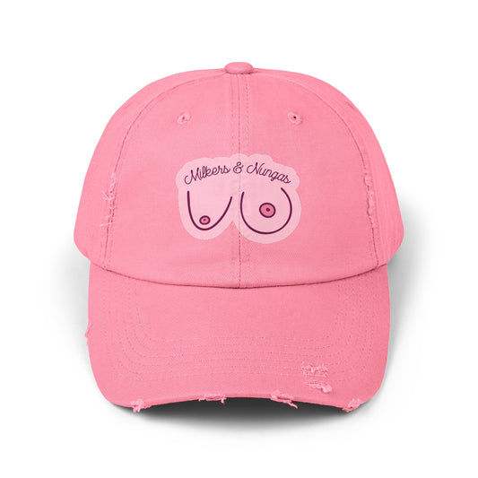 Milkers & Nungas Distressed Dad Hat