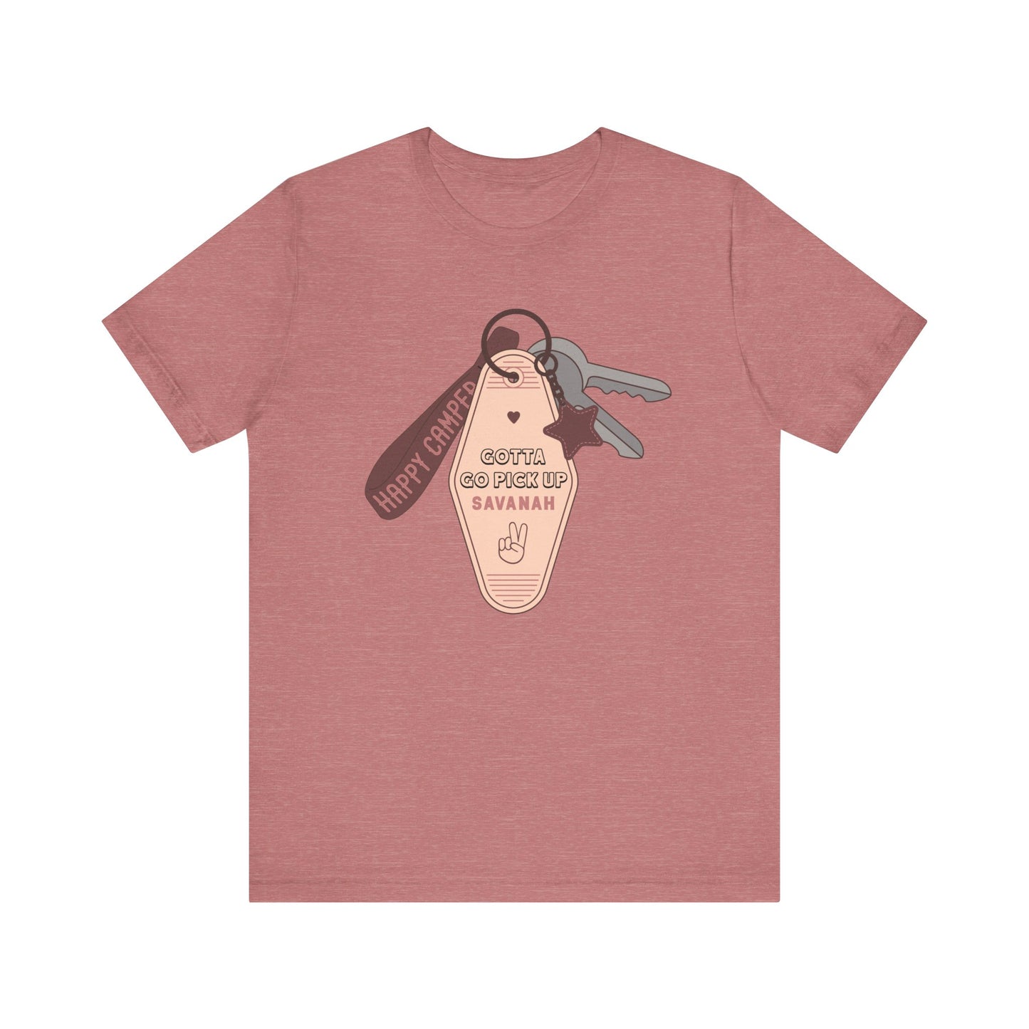 Gotta Go Pick Up Savanah T-Shirt (Peach Tones)