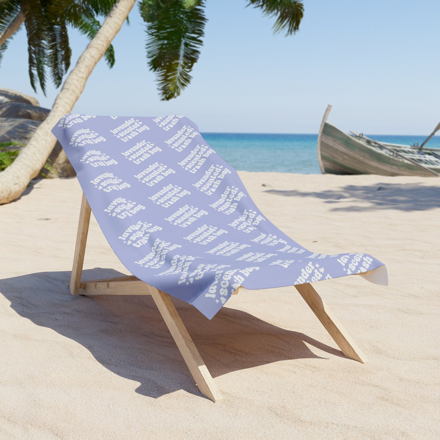 Lavender Scented Beach Towel