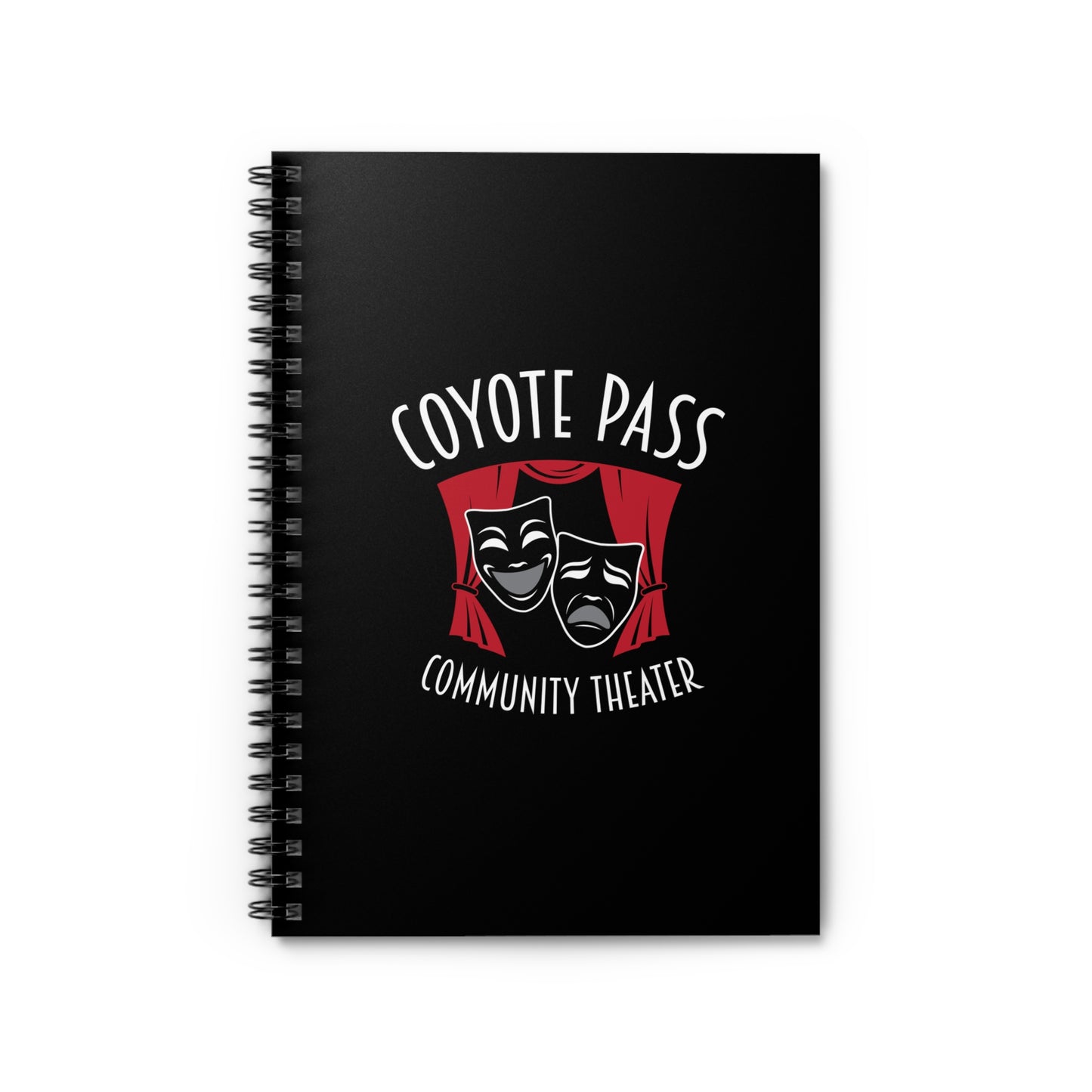 Coyote Pass Community Theater Spiral Notebook