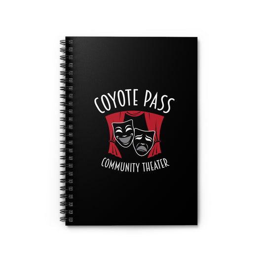 Coyote Pass Community Theater Spiral Notebook