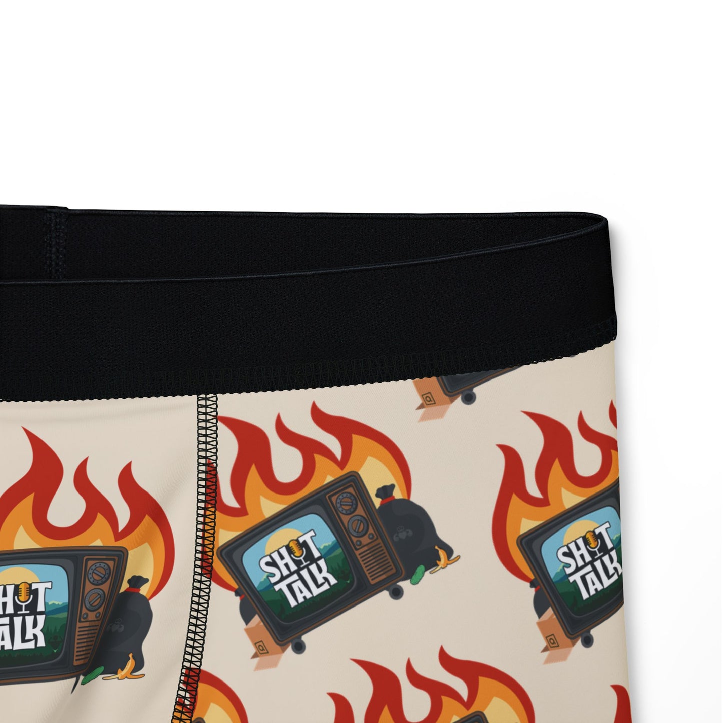 Shit Talk Classic Logo Men's Boxer Brief Panties