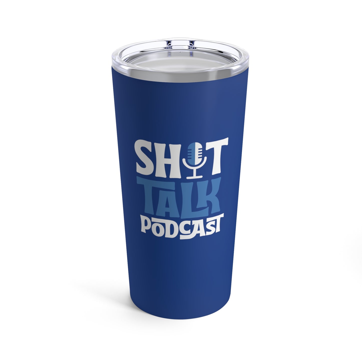 Shit Talk Podcast Tumbler (Blue)