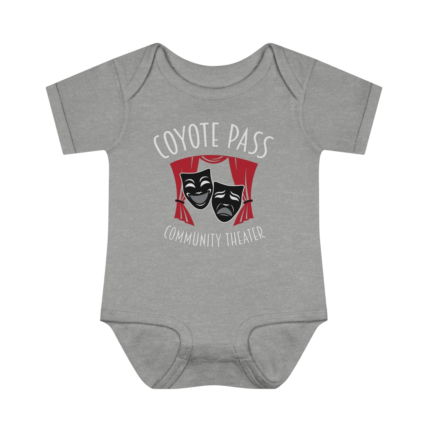 Coyote Pass Community Theater Baby Short Sleeve Bodysuit