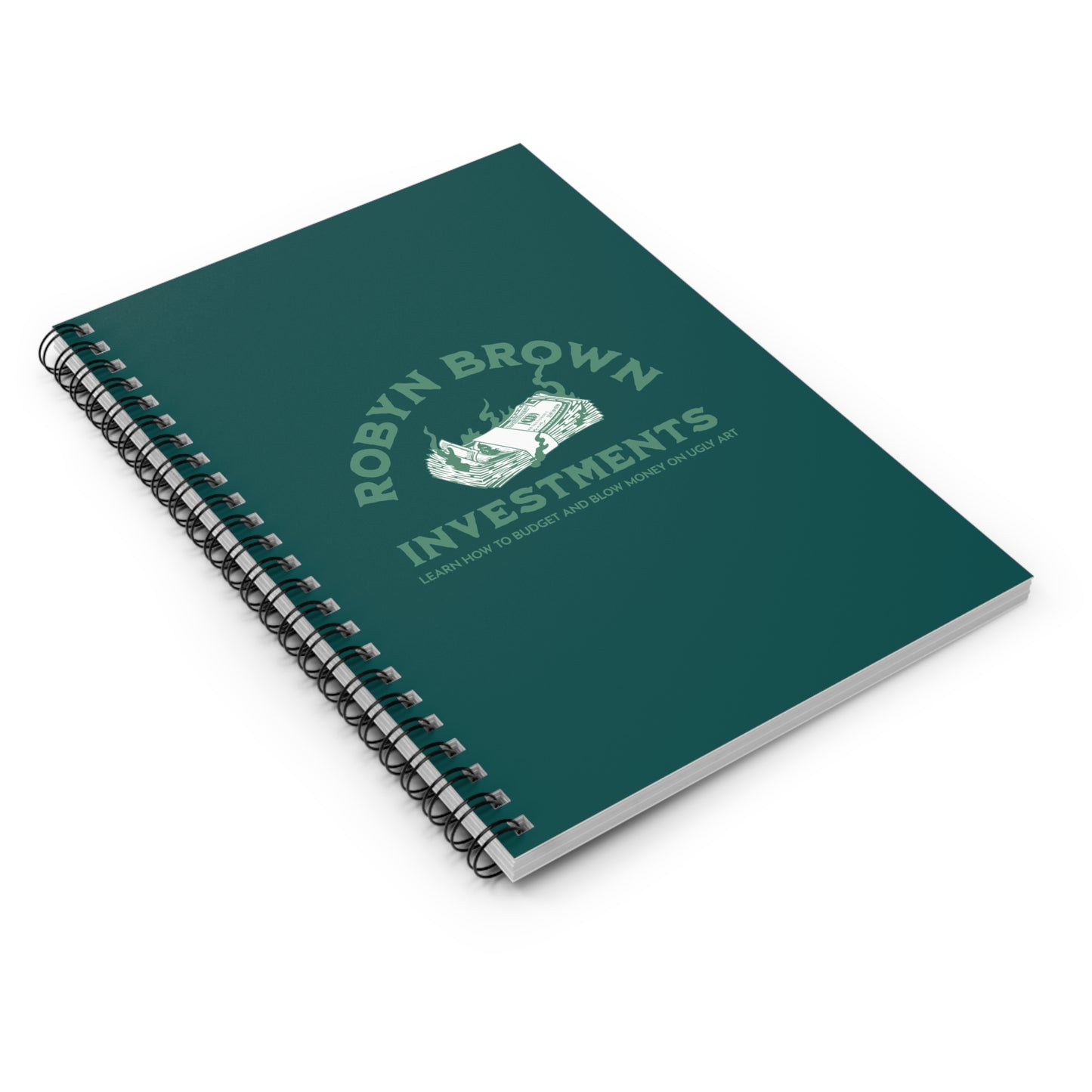 Robyn Brown Investments Spiral Notebook