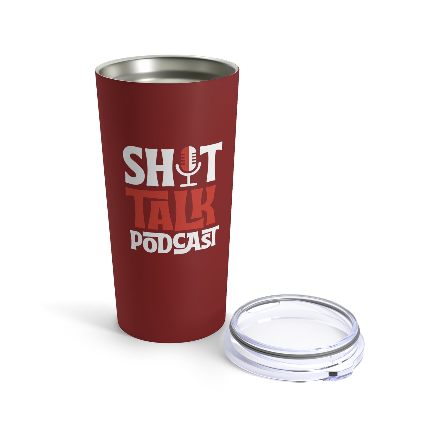 Shit Talk Podcast Tumbler (Red)