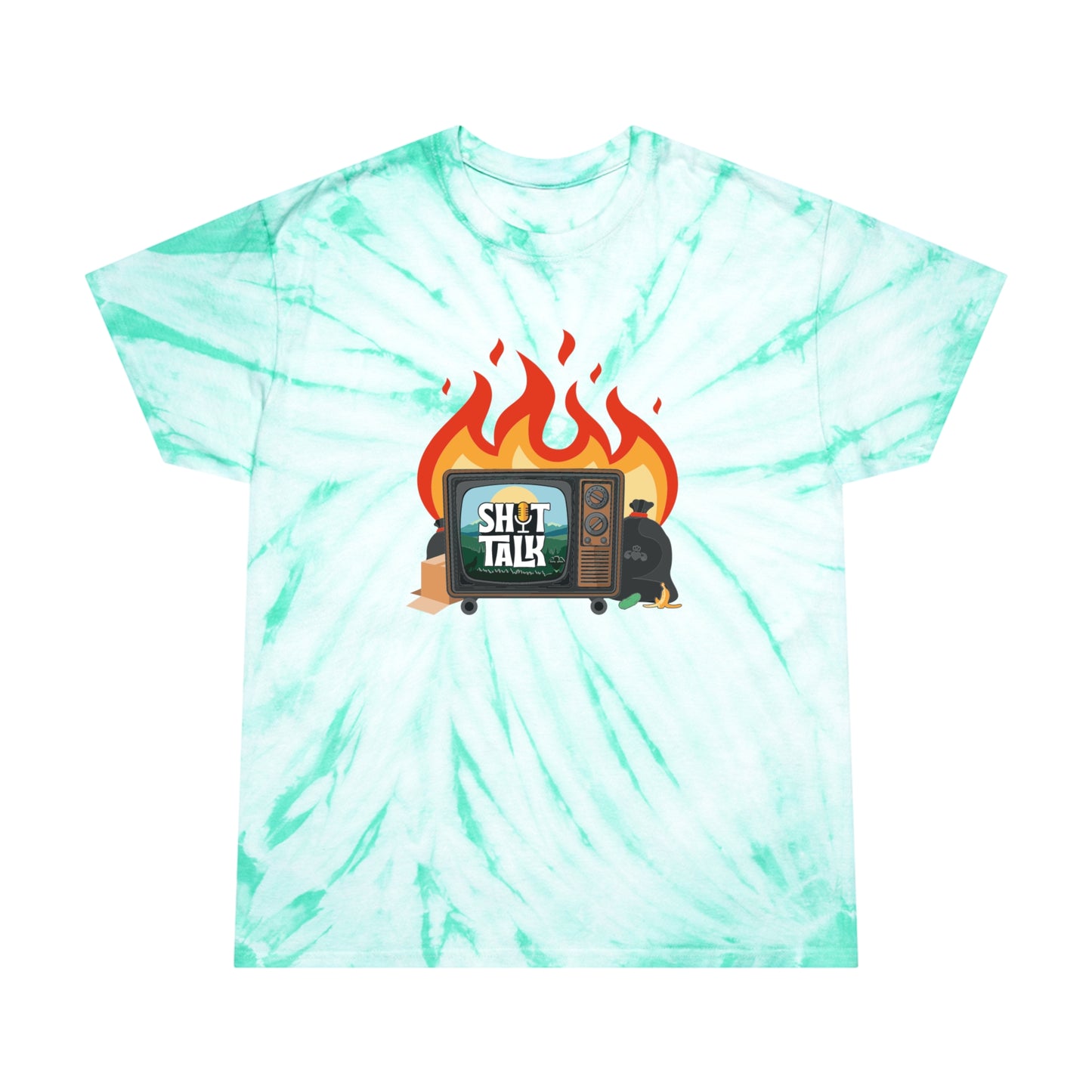 Shit Talk Classic Logo Tie-Dye T-Shirt