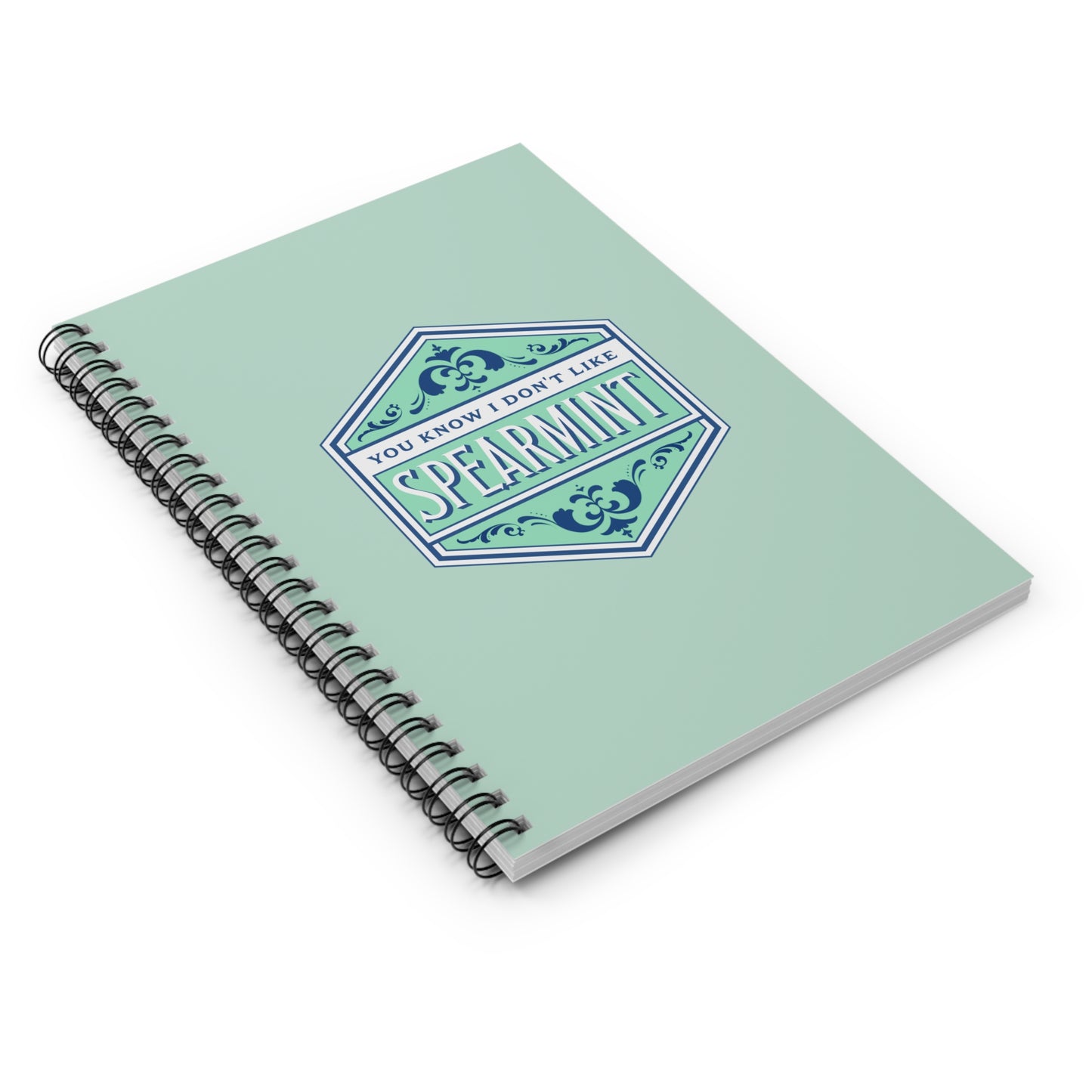 Spearmint Spiral Notebook