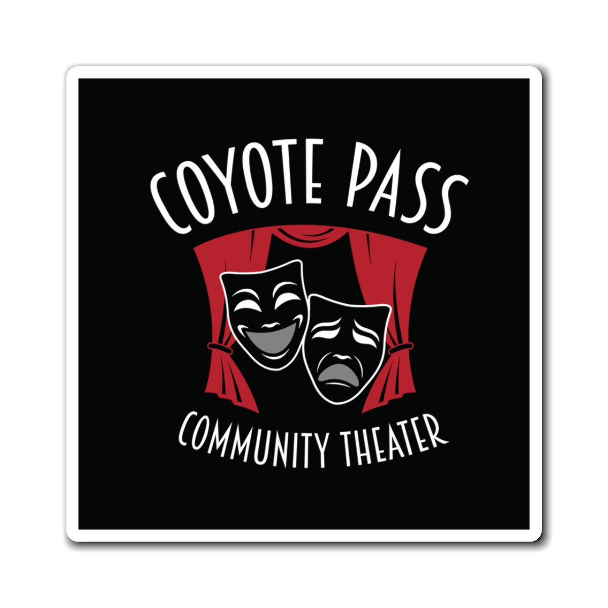 Coyote Pass Community Theater Magnet