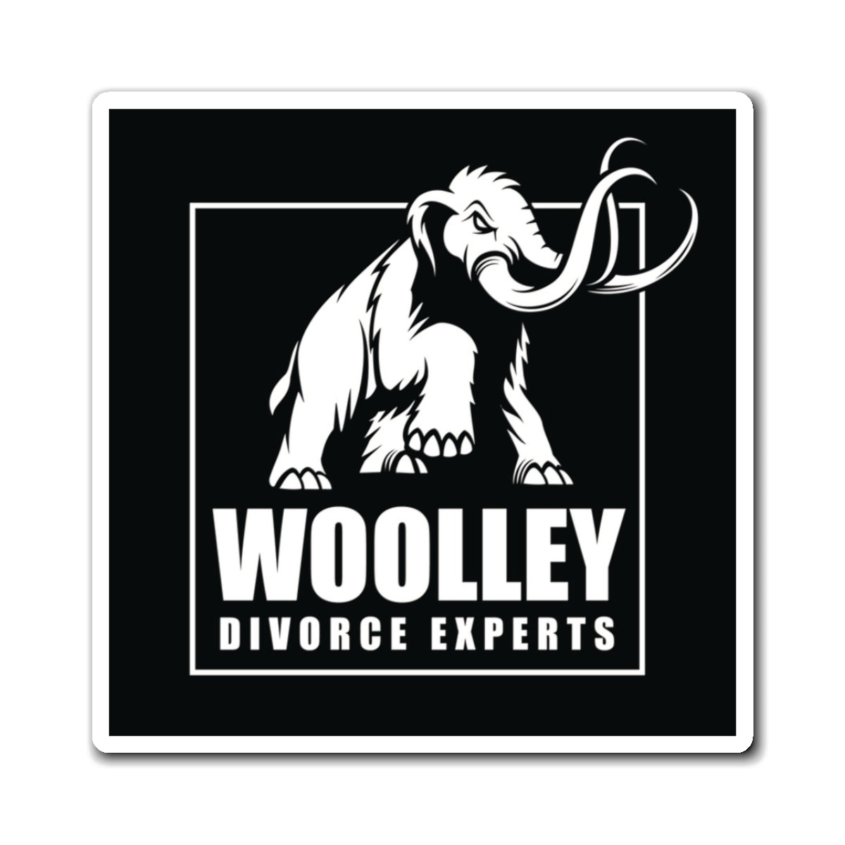 Woolley Mammoth Divorce Experts Magnet