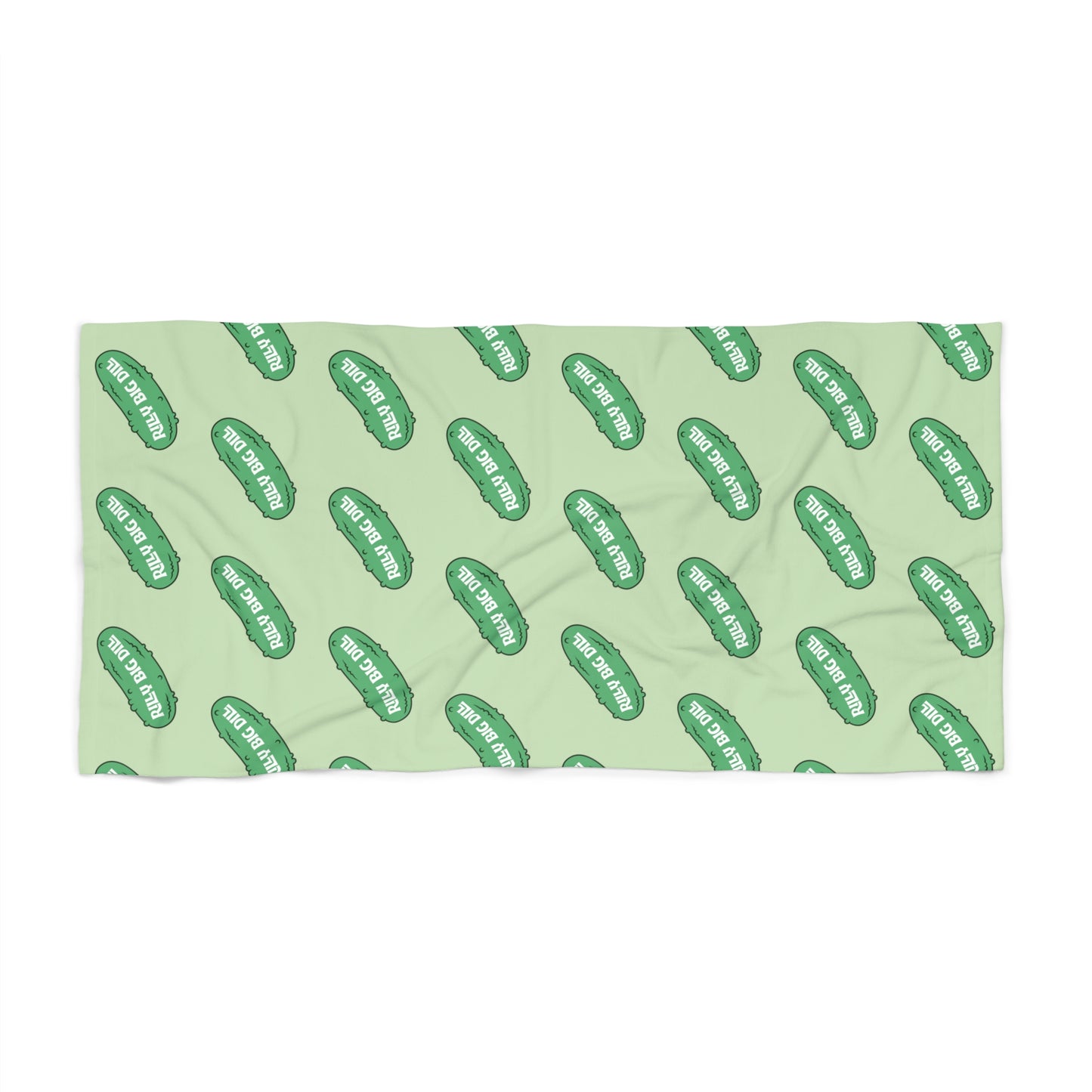 Rilly Big Dill Beach Towel