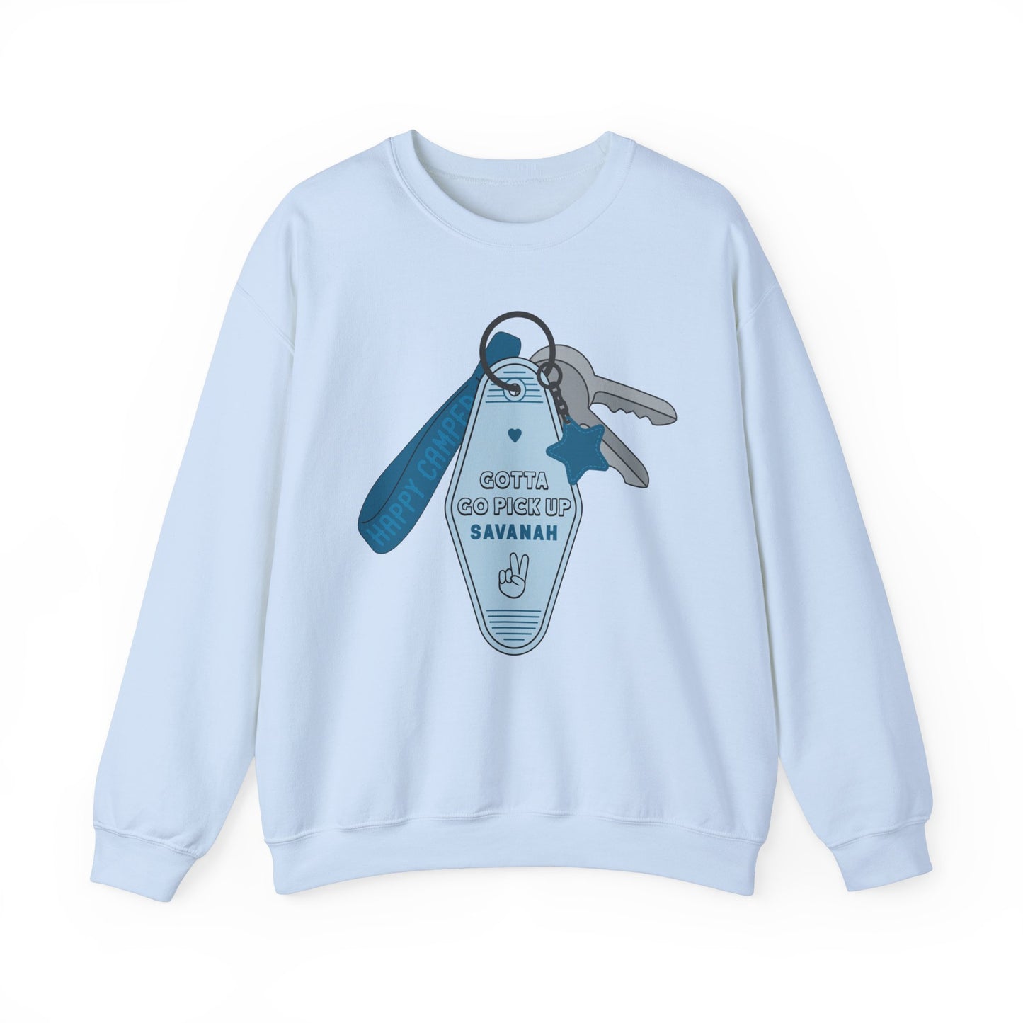 Gotta Go Pick Up Savanah Crewneck (Blue Tones)