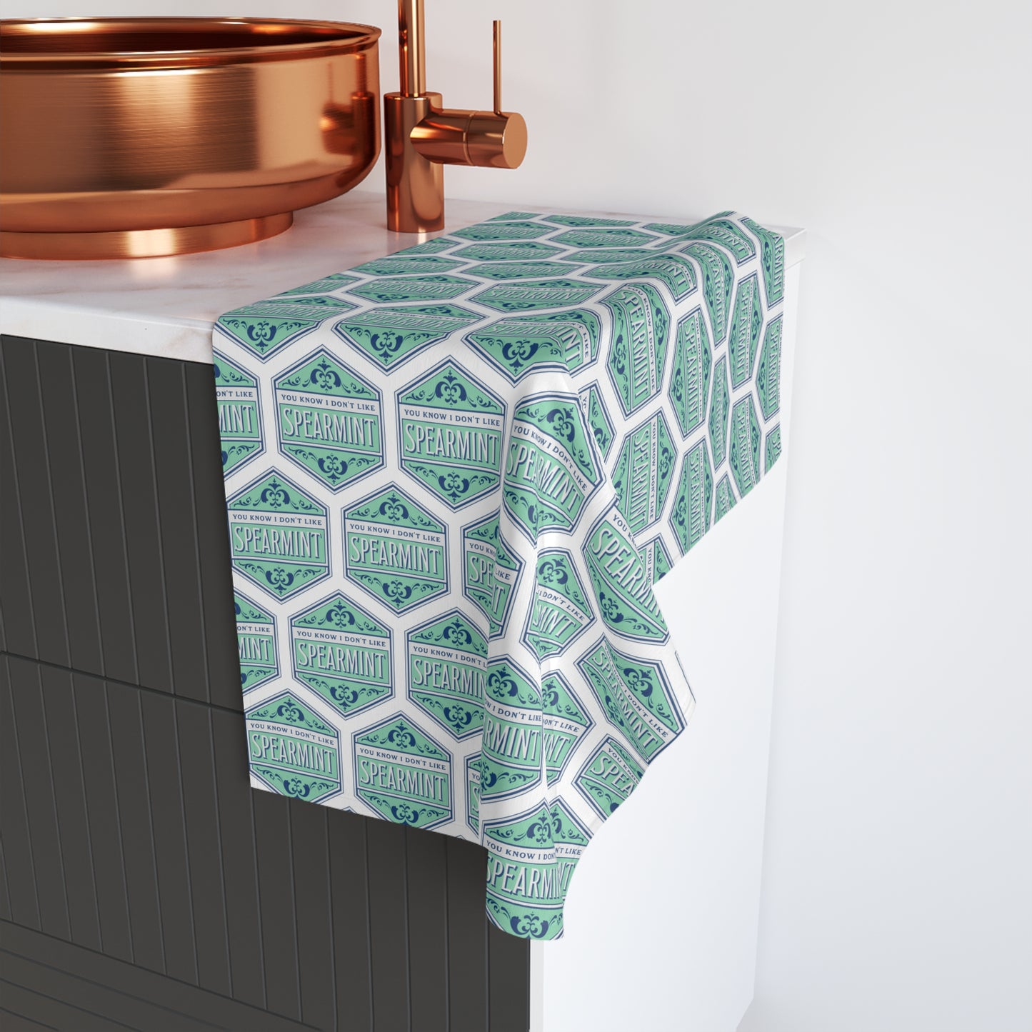 Spearmint Hand Towel