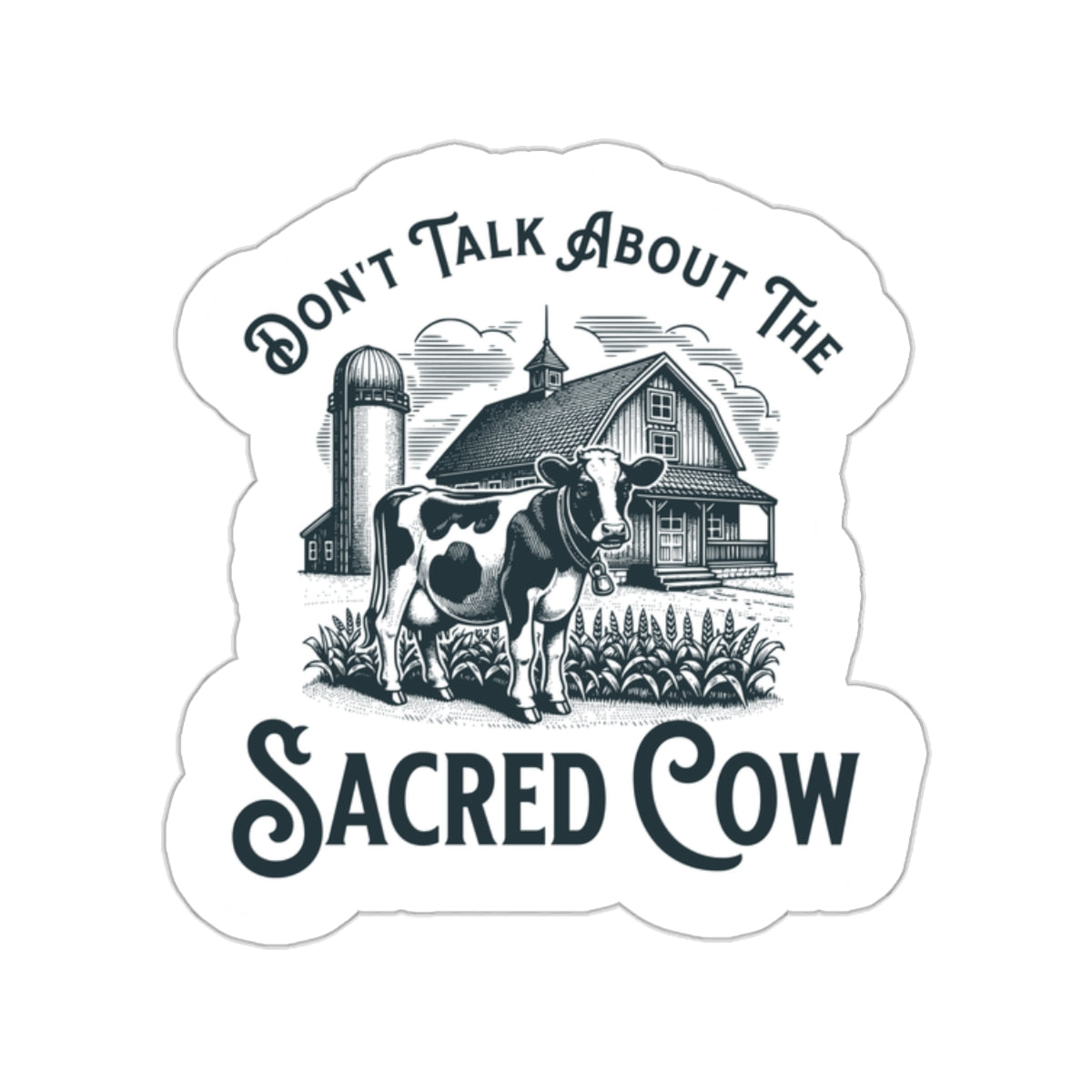 Sacred Cow Sticker