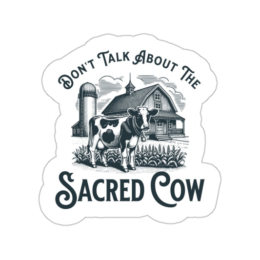 Sacred Cow Sticker