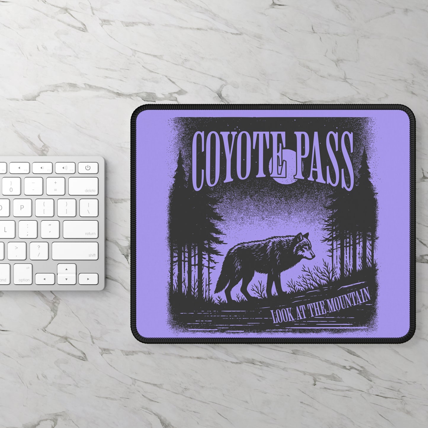 Coyote Pass Grunge Mouse Pad