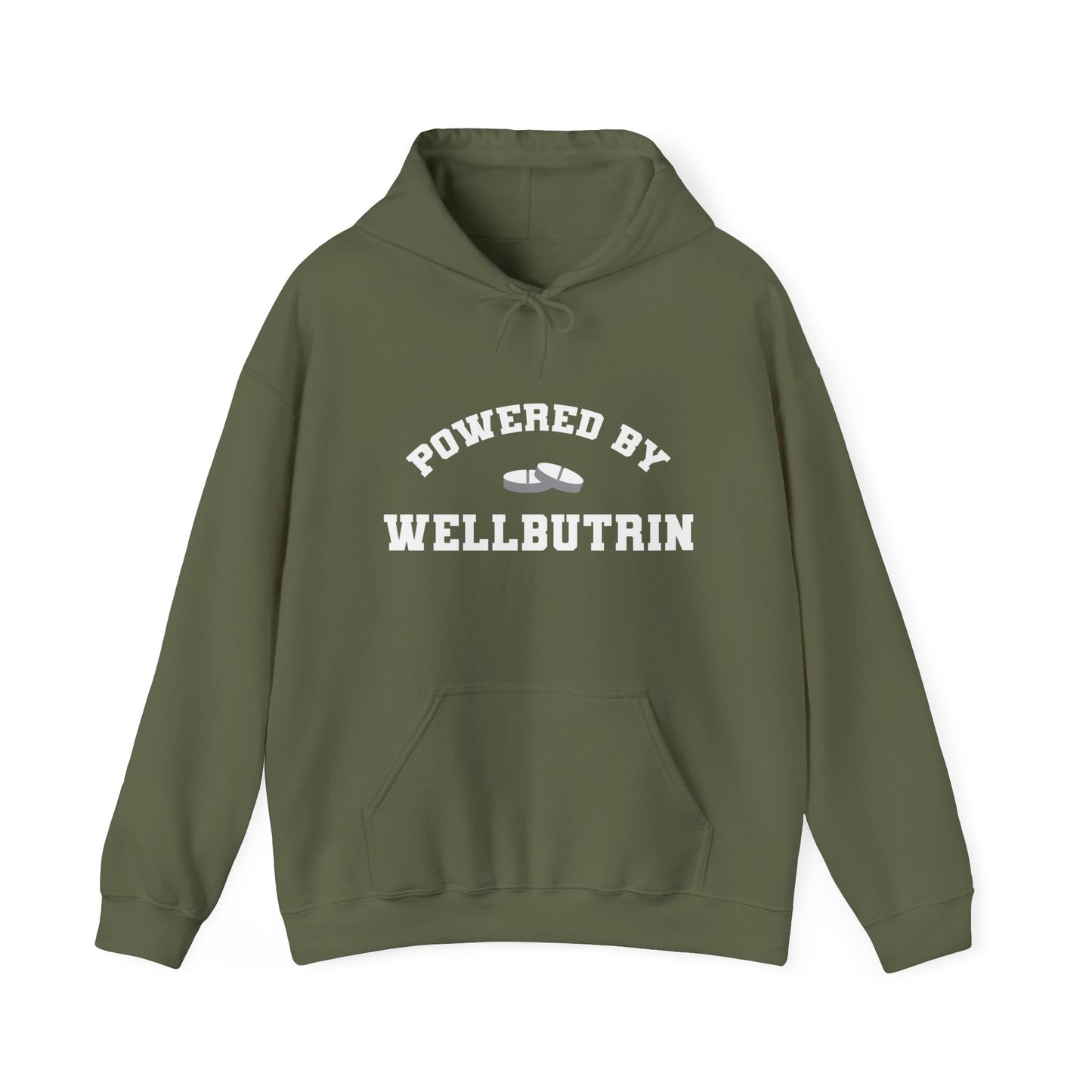 Powered By Wellbutrin Hoodie