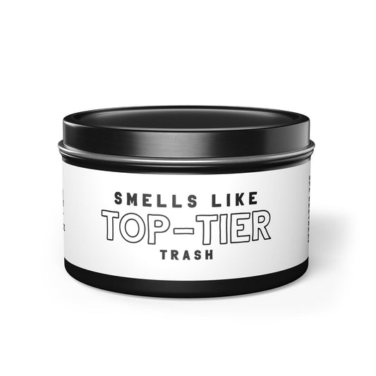 Top-Tier Trash Candle