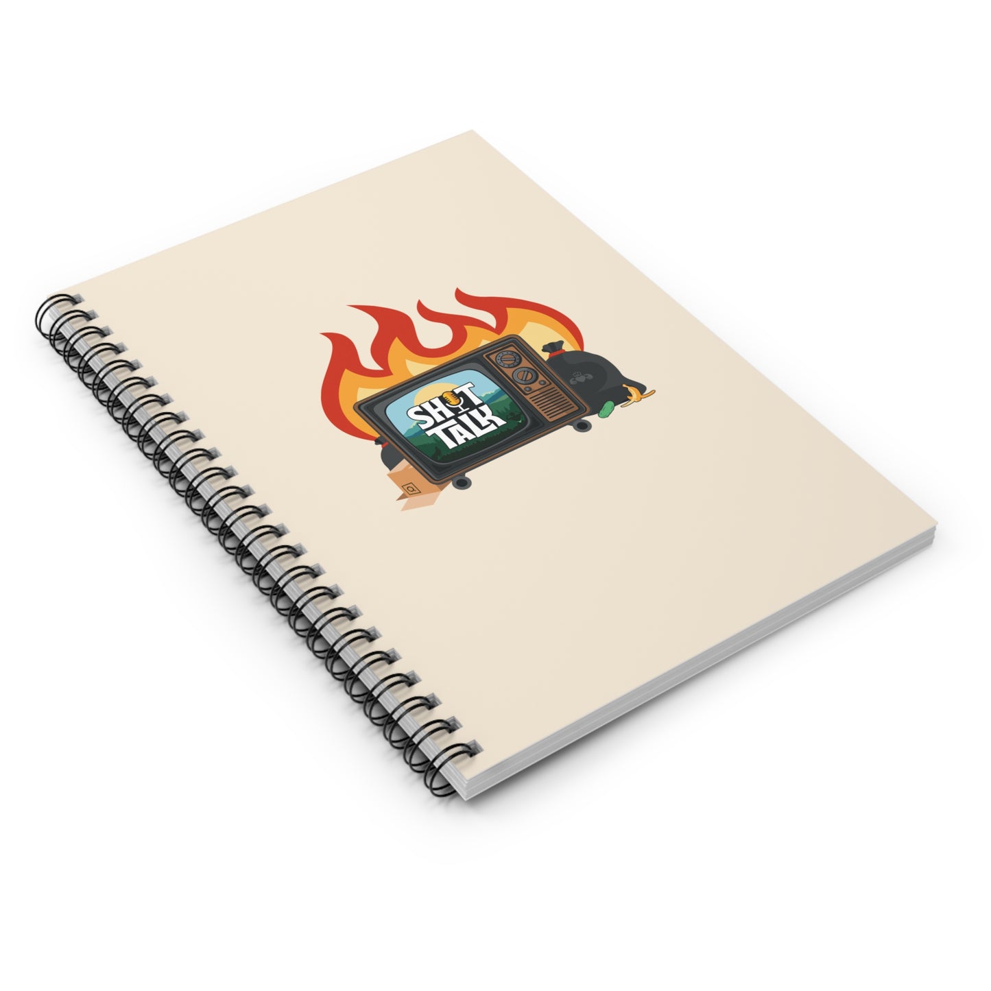 Shit Talk Classic Logo Spiral Notebook