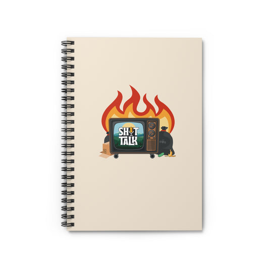 Shit Talk Classic Logo Spiral Notebook