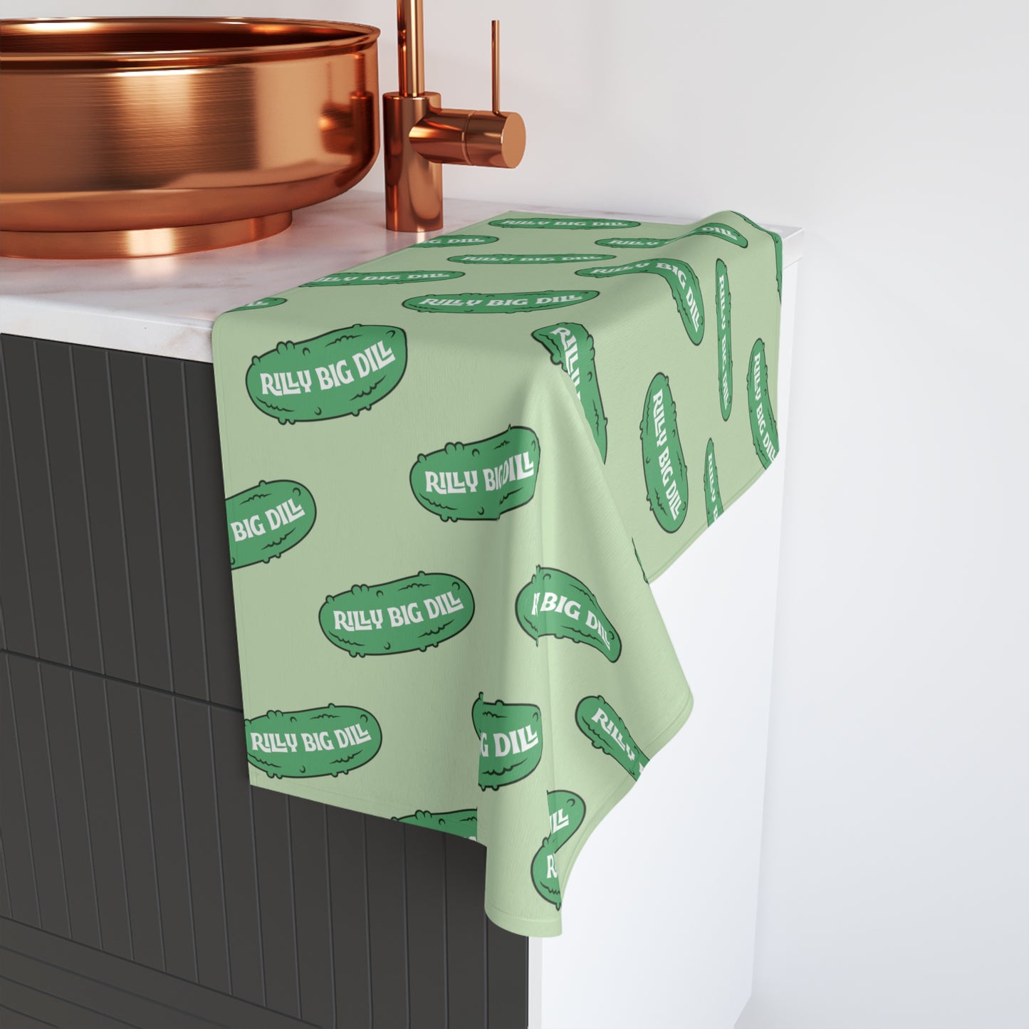 Rilly Big Dill Hand Towel