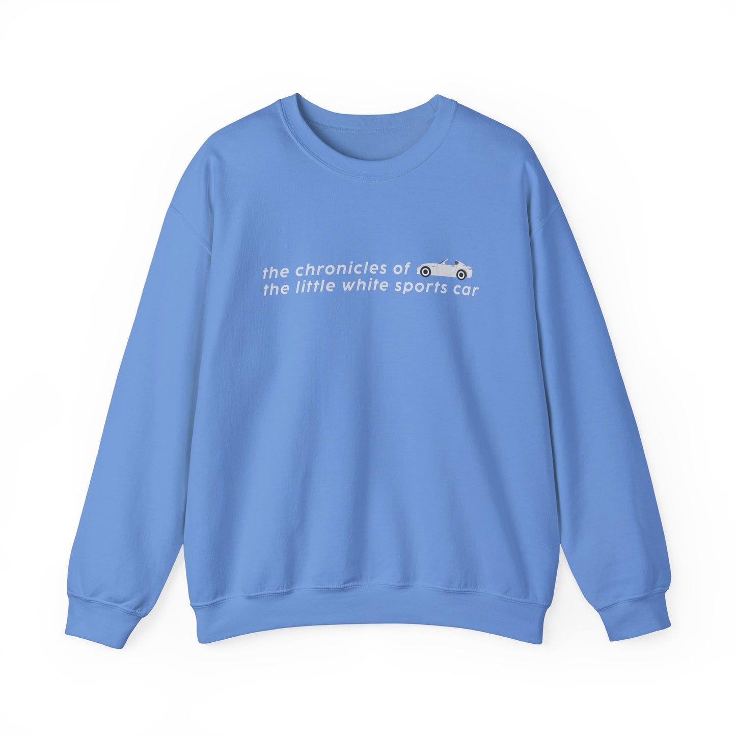 Little White Sports Car Crewneck