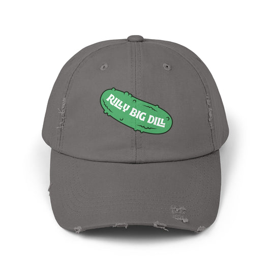 Rilly Big Dill Distressed Dad Hat