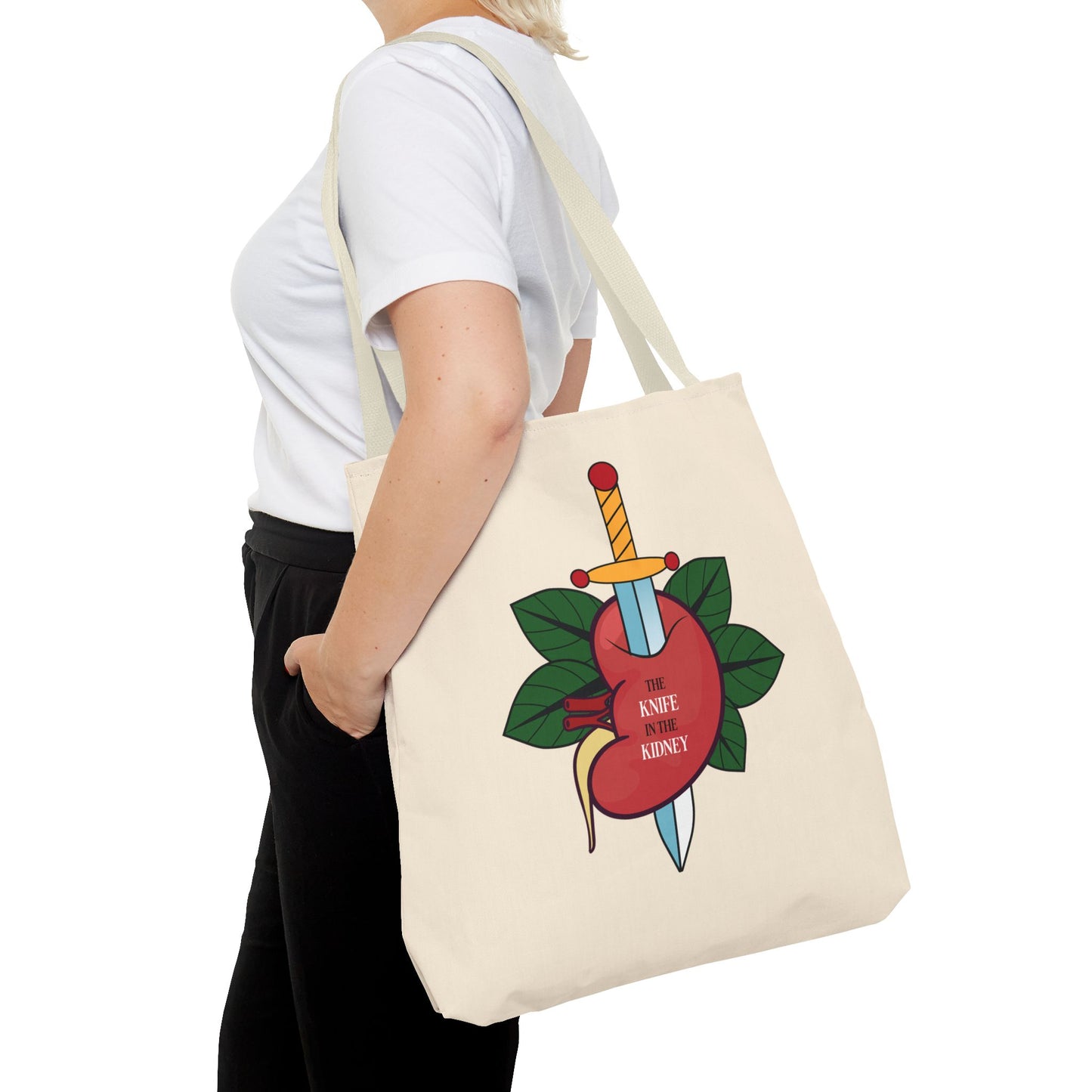 Knife In The Kidney Tote Bag