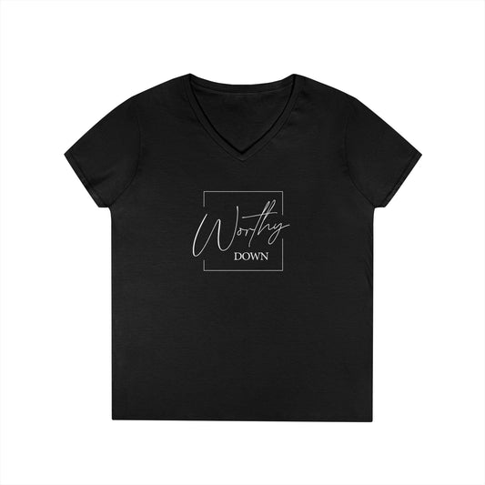 Worthy Down Women's V-Neck T-shirt