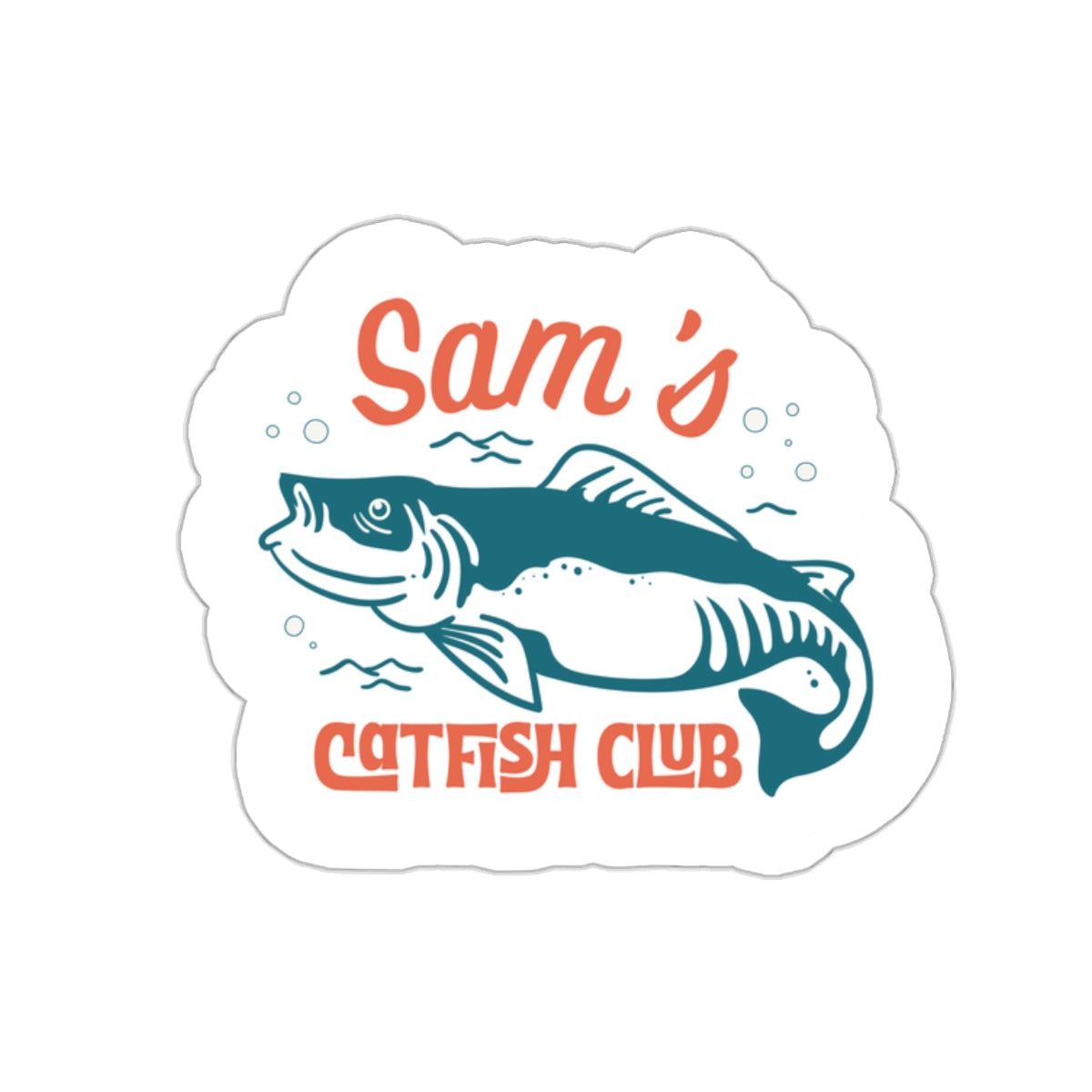 Sam's Catfish Club Sticker