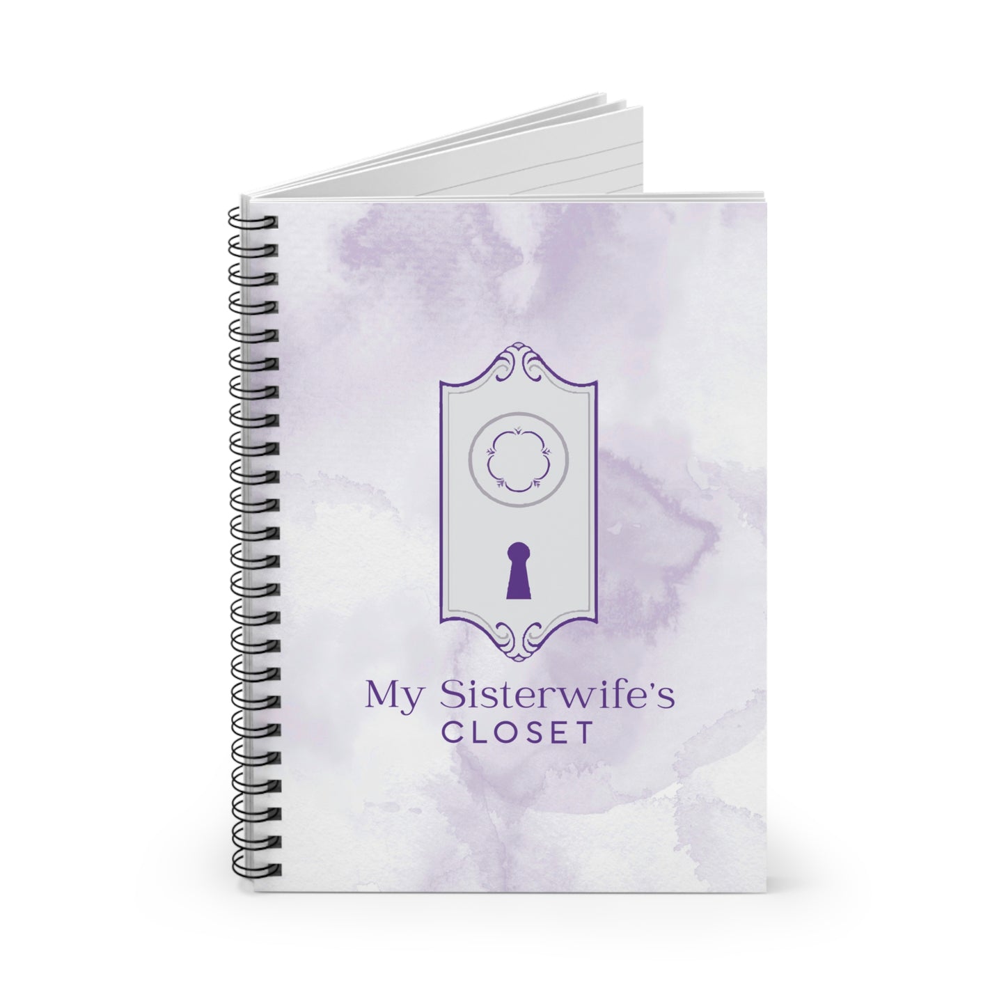 My Sisterwife's Closet Spiral Notebook