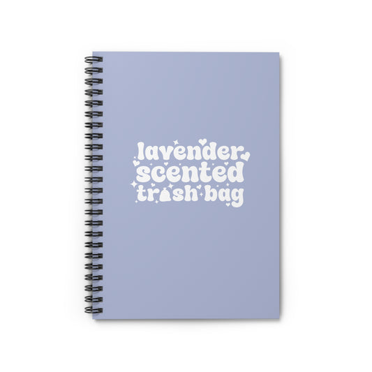 Lavender Scented Spiral Notebook