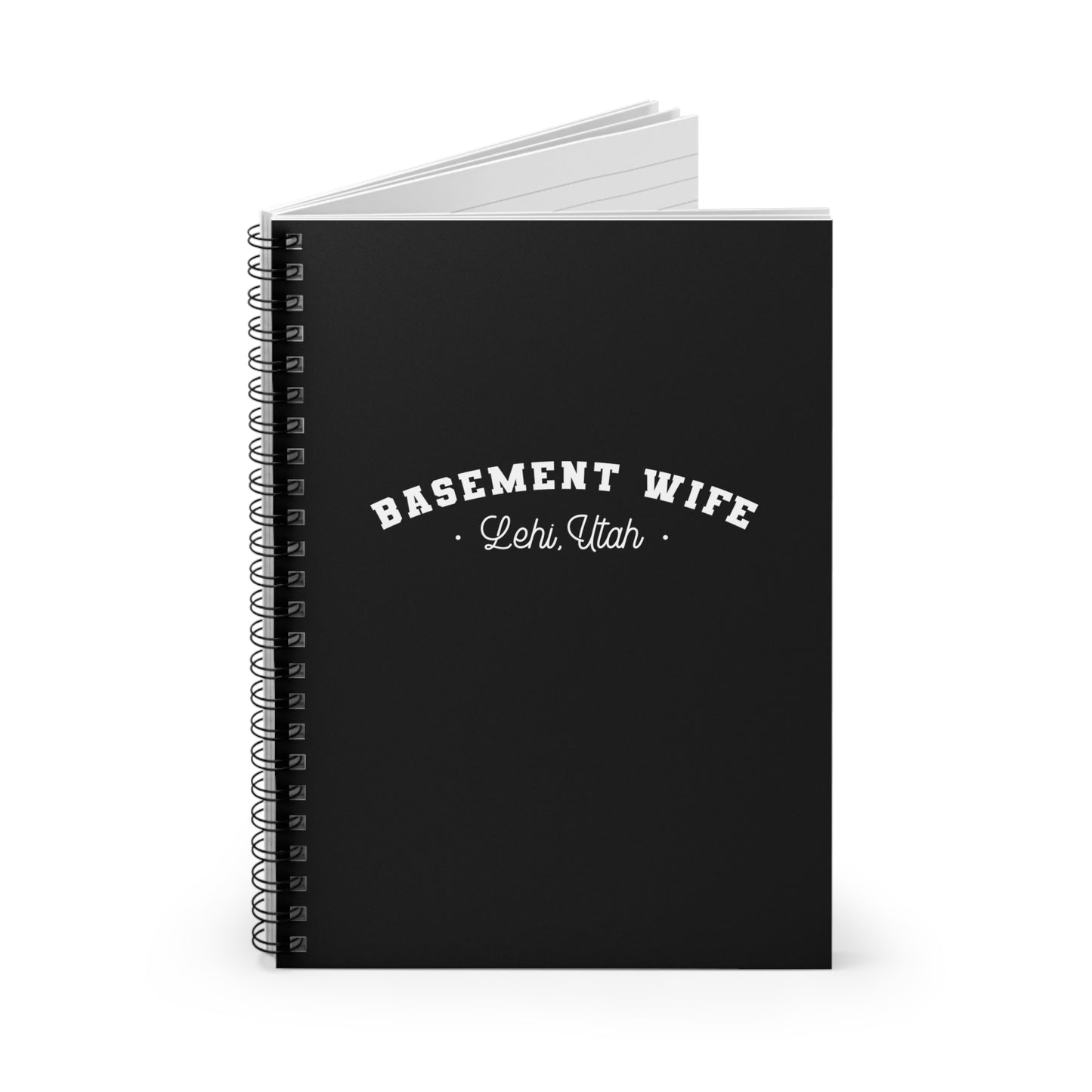 Basement Wife Spiral Notebook