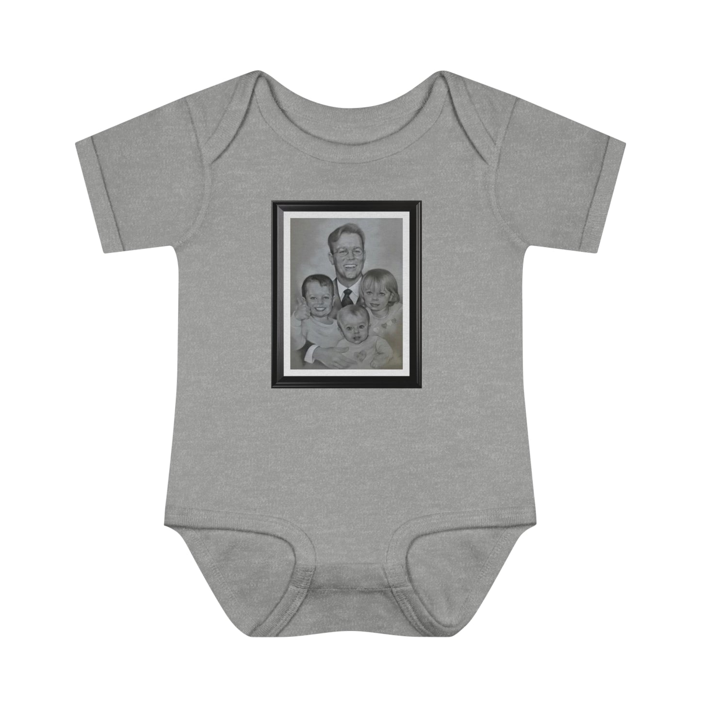 Family Portrait Baby Bodysuit