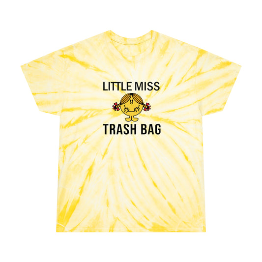 Little Miss Trash Bag Tie-Dye T-Shirt