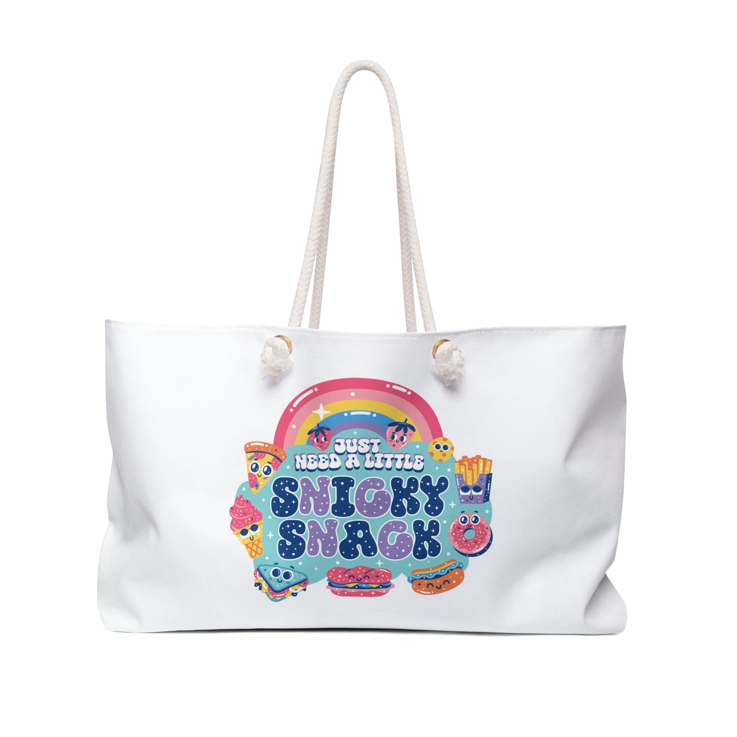 Just Need A Little Snicky Snack Weekender Bag