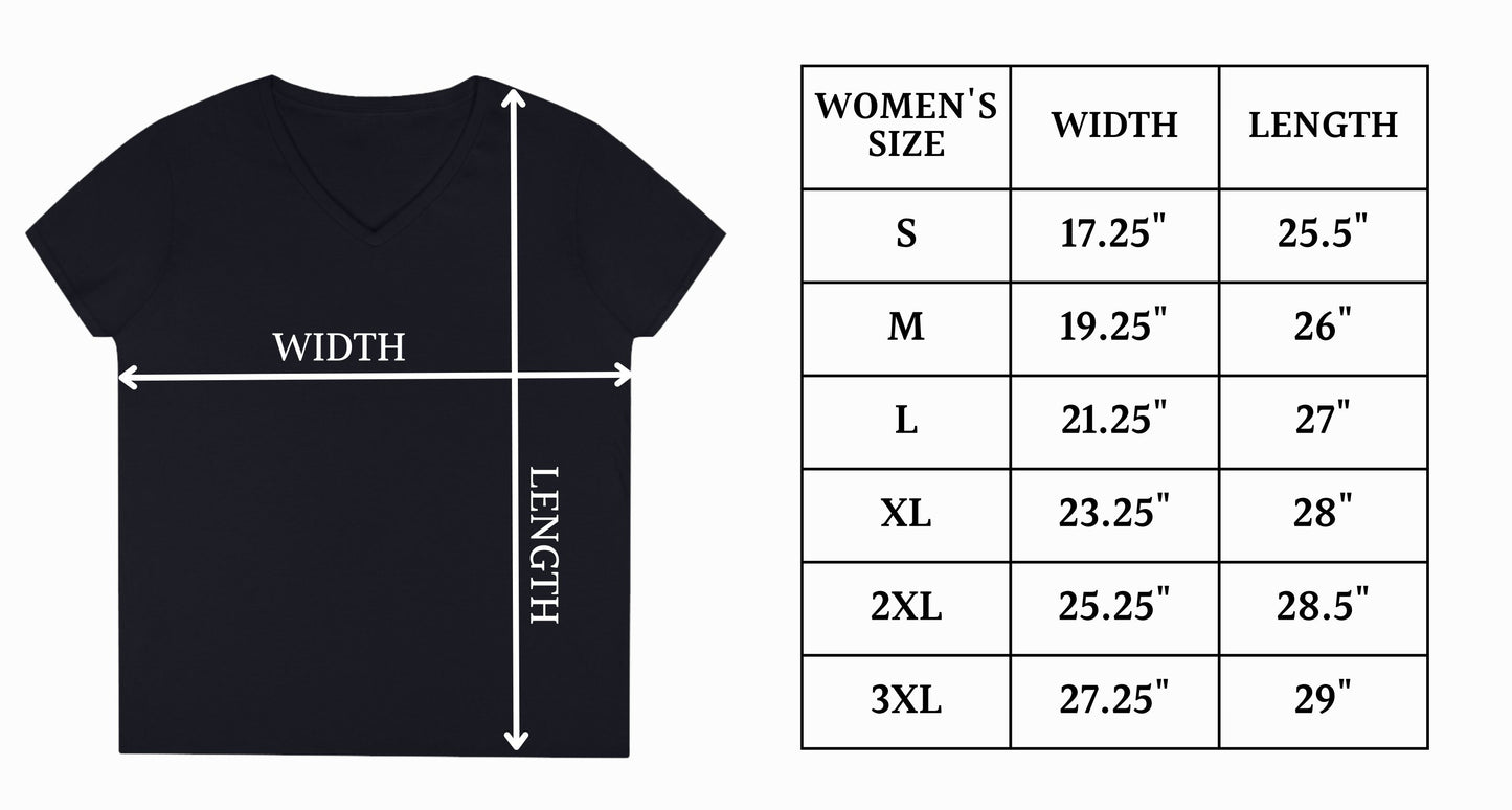 Apparently  Women's V-Neck T-shirt