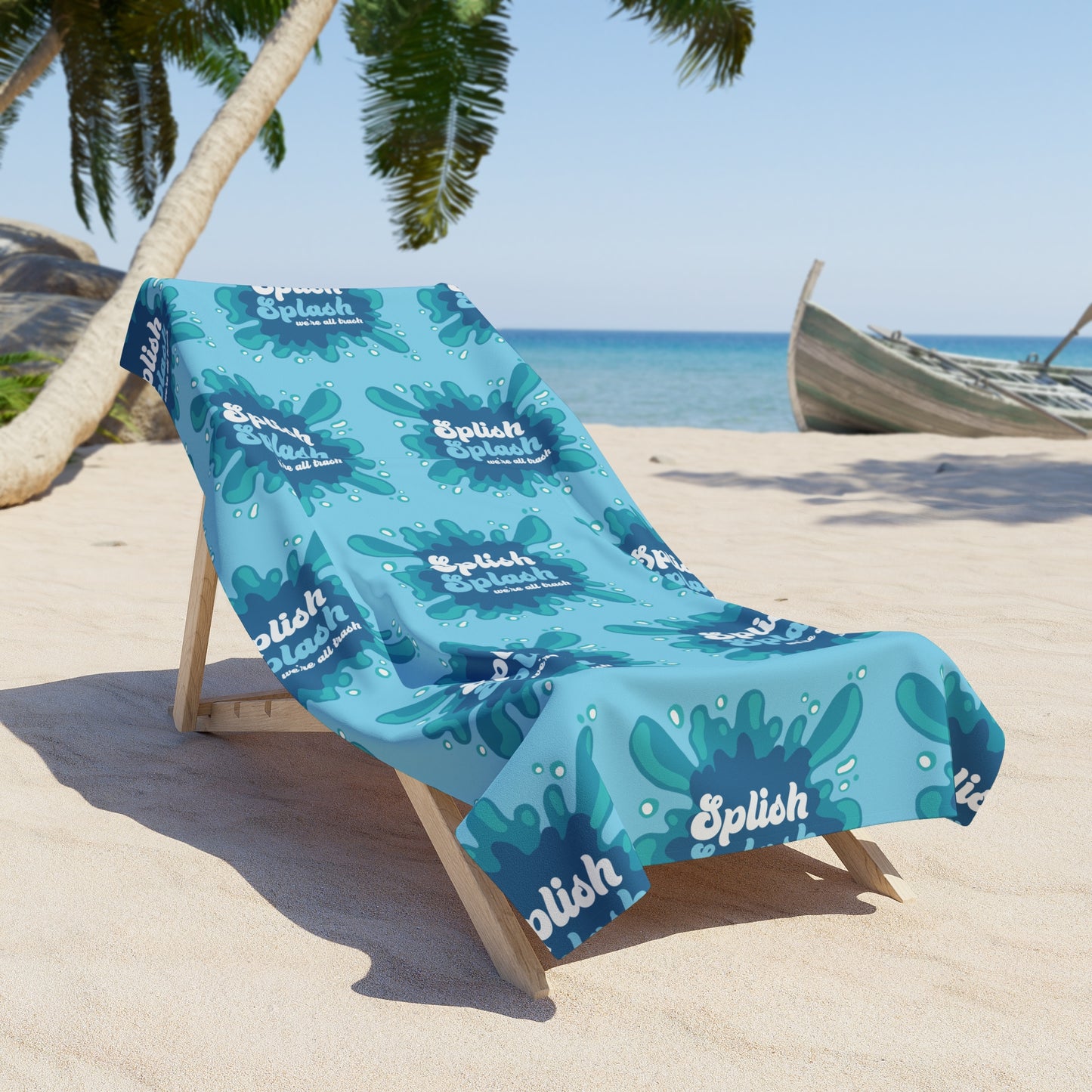 Splish Splash Beach Towel