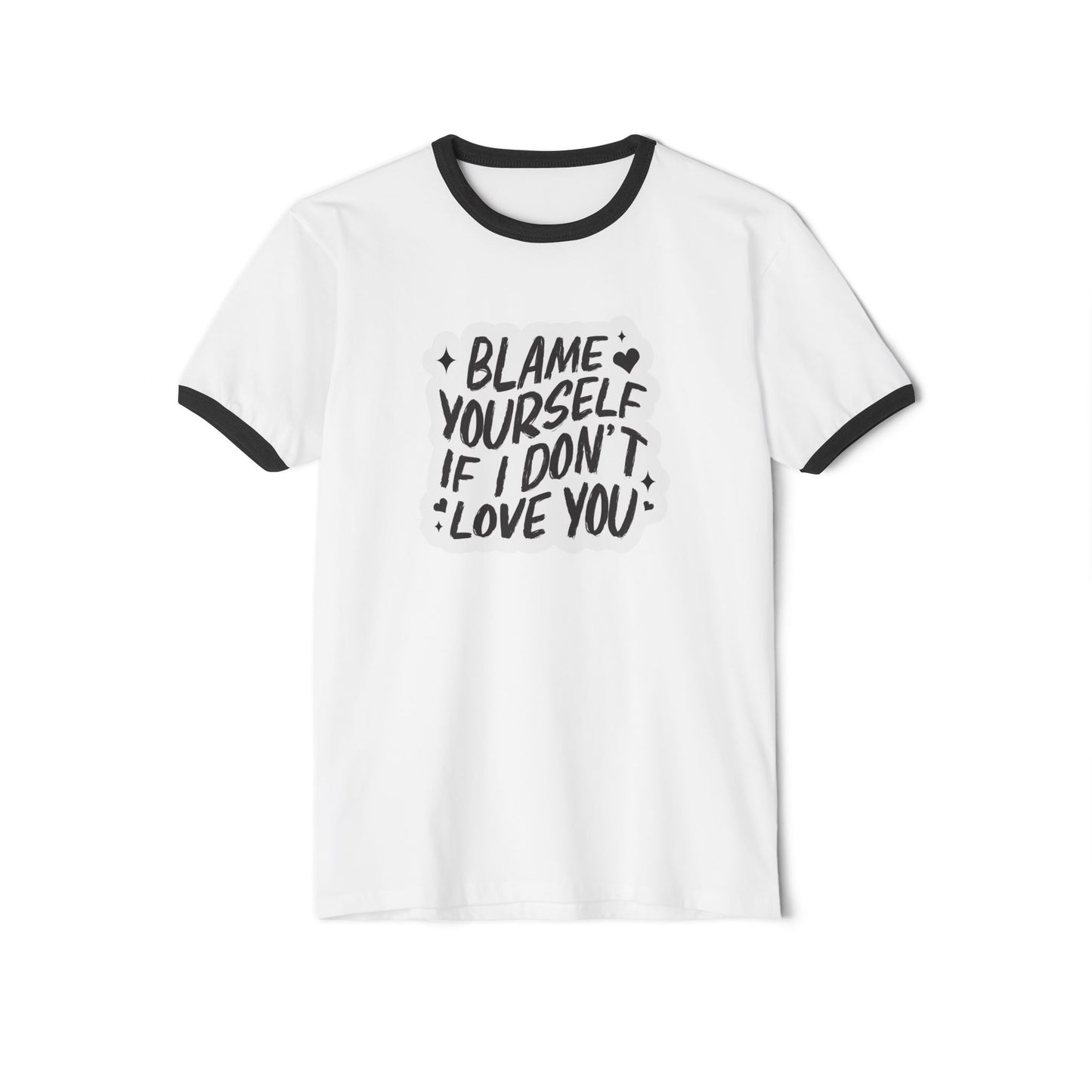 Blame Yourself Ringer T-Shirt