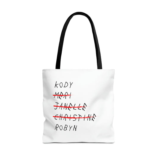 It's Too Late Tote Bag