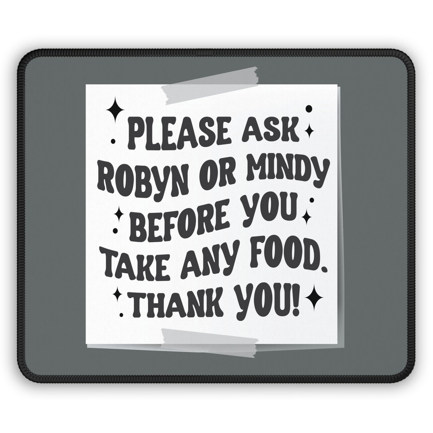 Fridge Note Mouse Pad