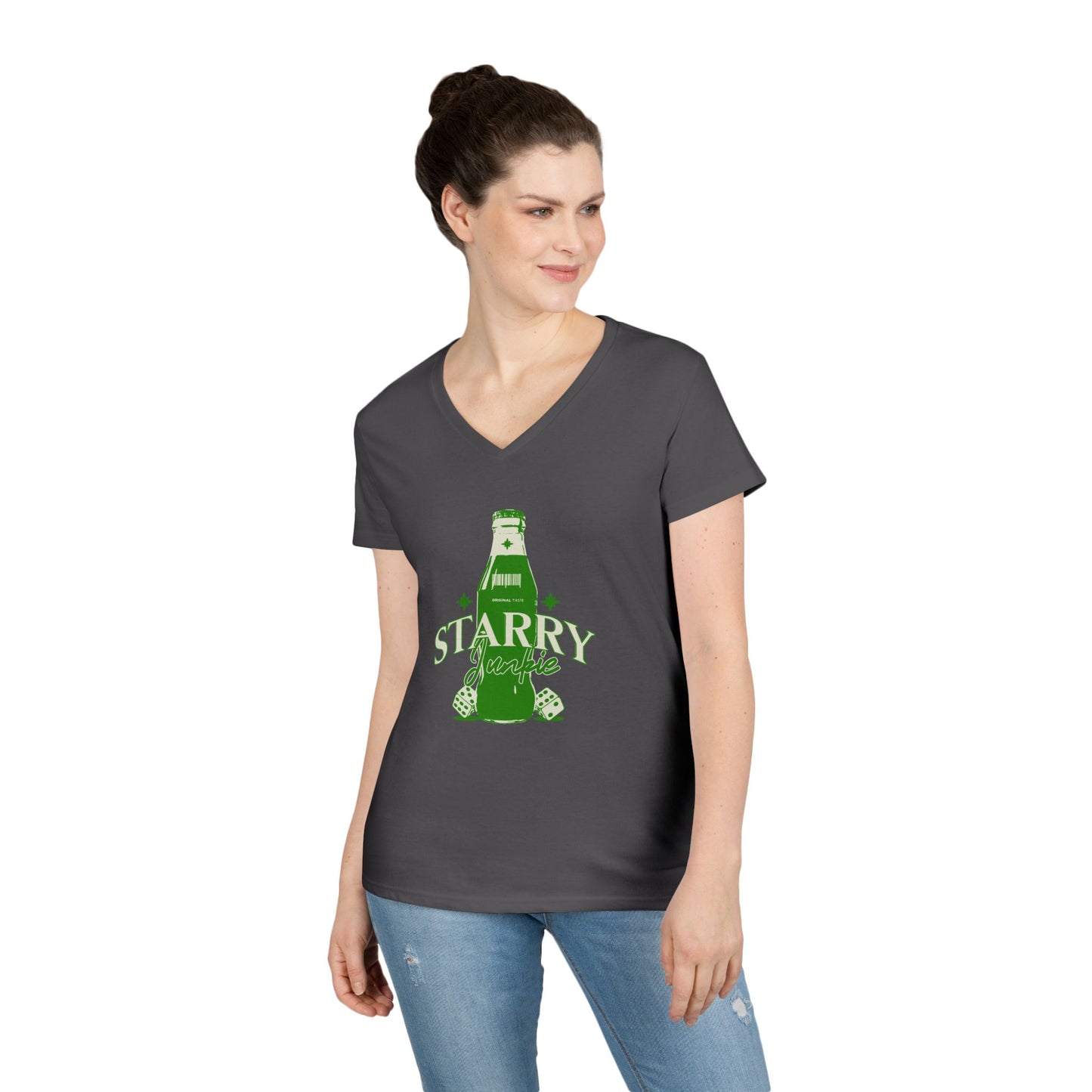 Starry Junkie Women's V-Neck T-shirt