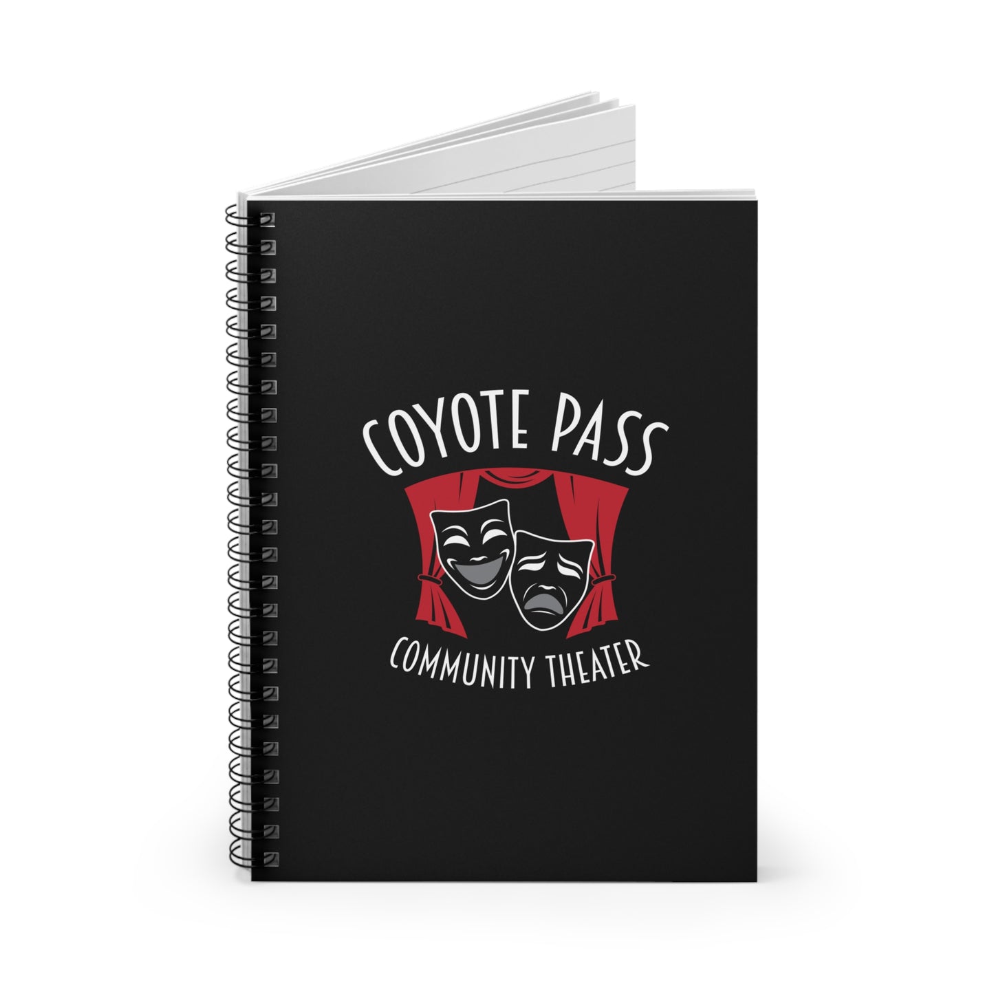 Coyote Pass Community Theater Spiral Notebook