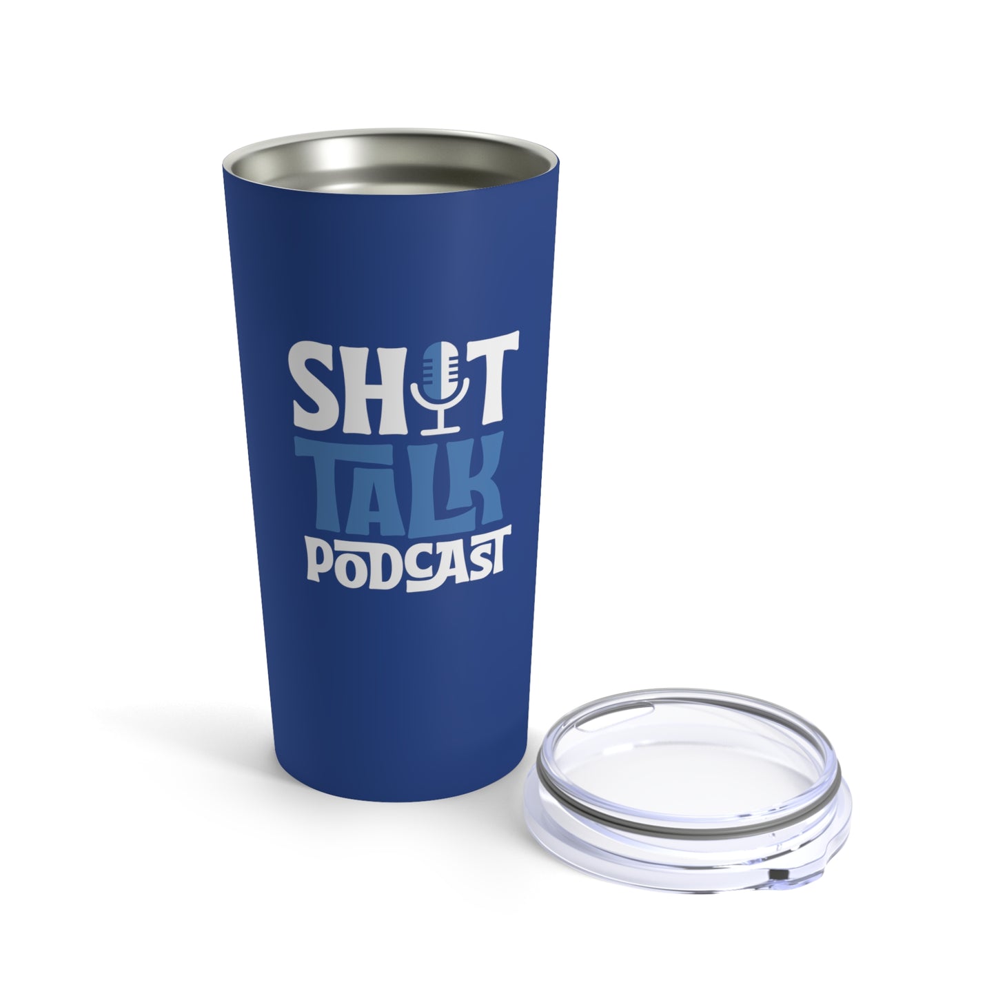 Shit Talk Podcast Tumbler (Blue)