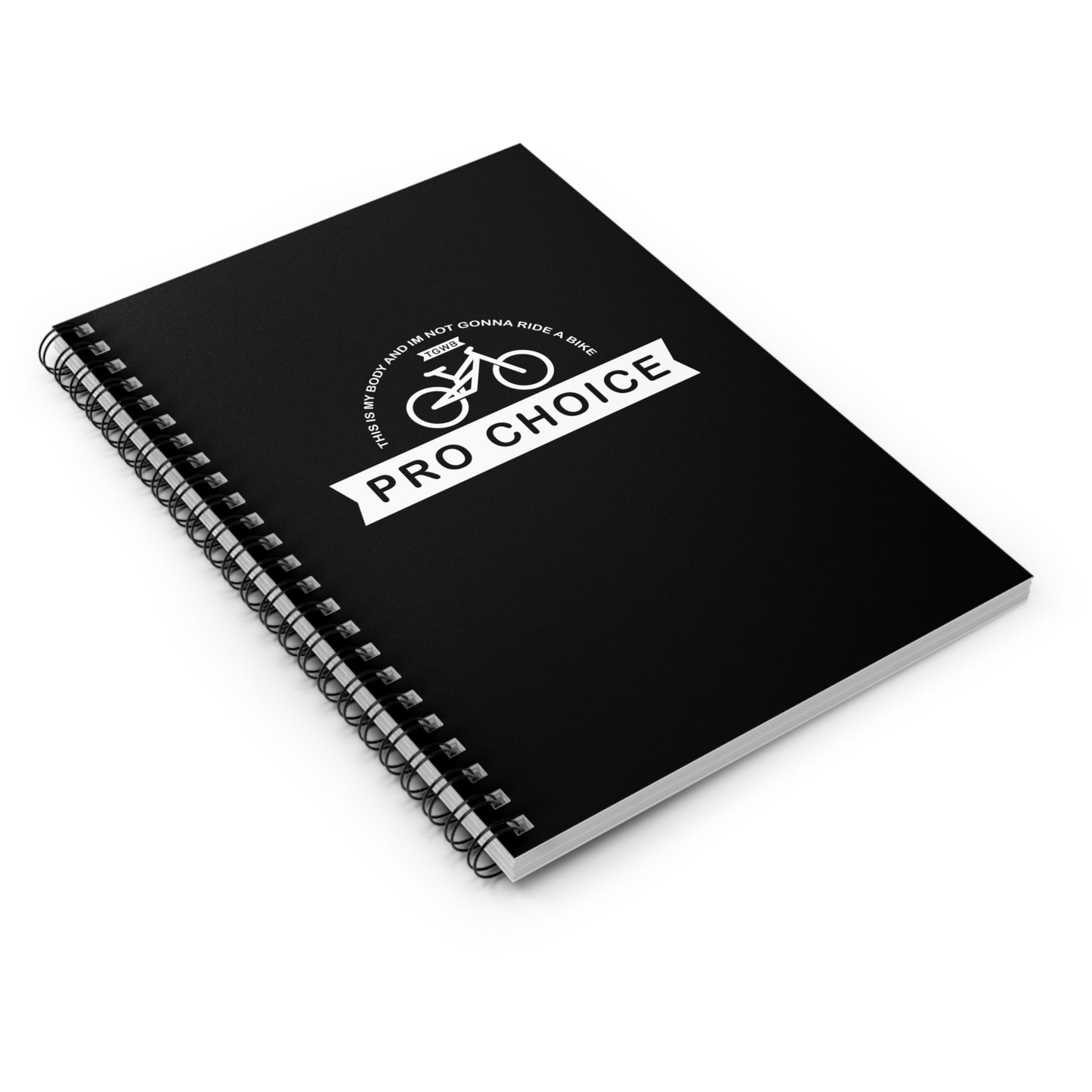 Pro Choice Spiral Notebook