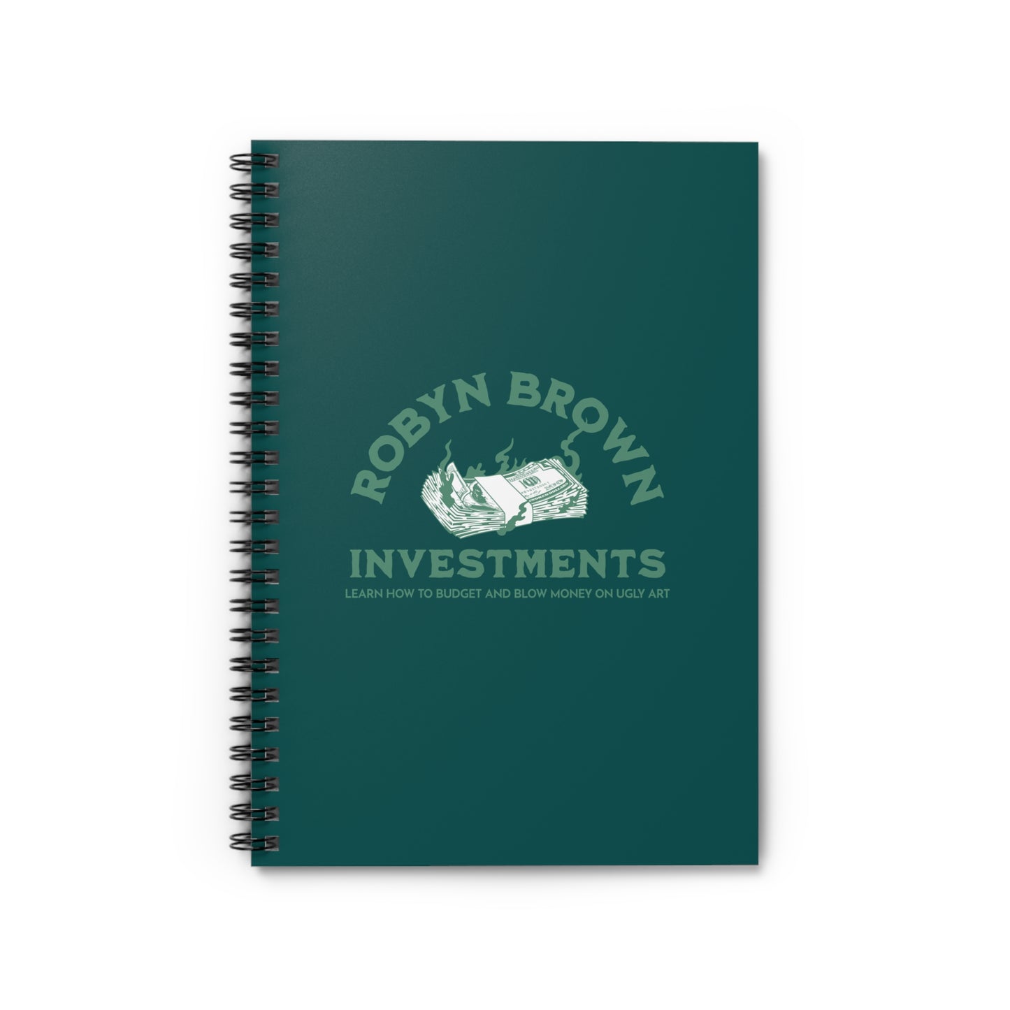 Robyn Brown Investments Spiral Notebook