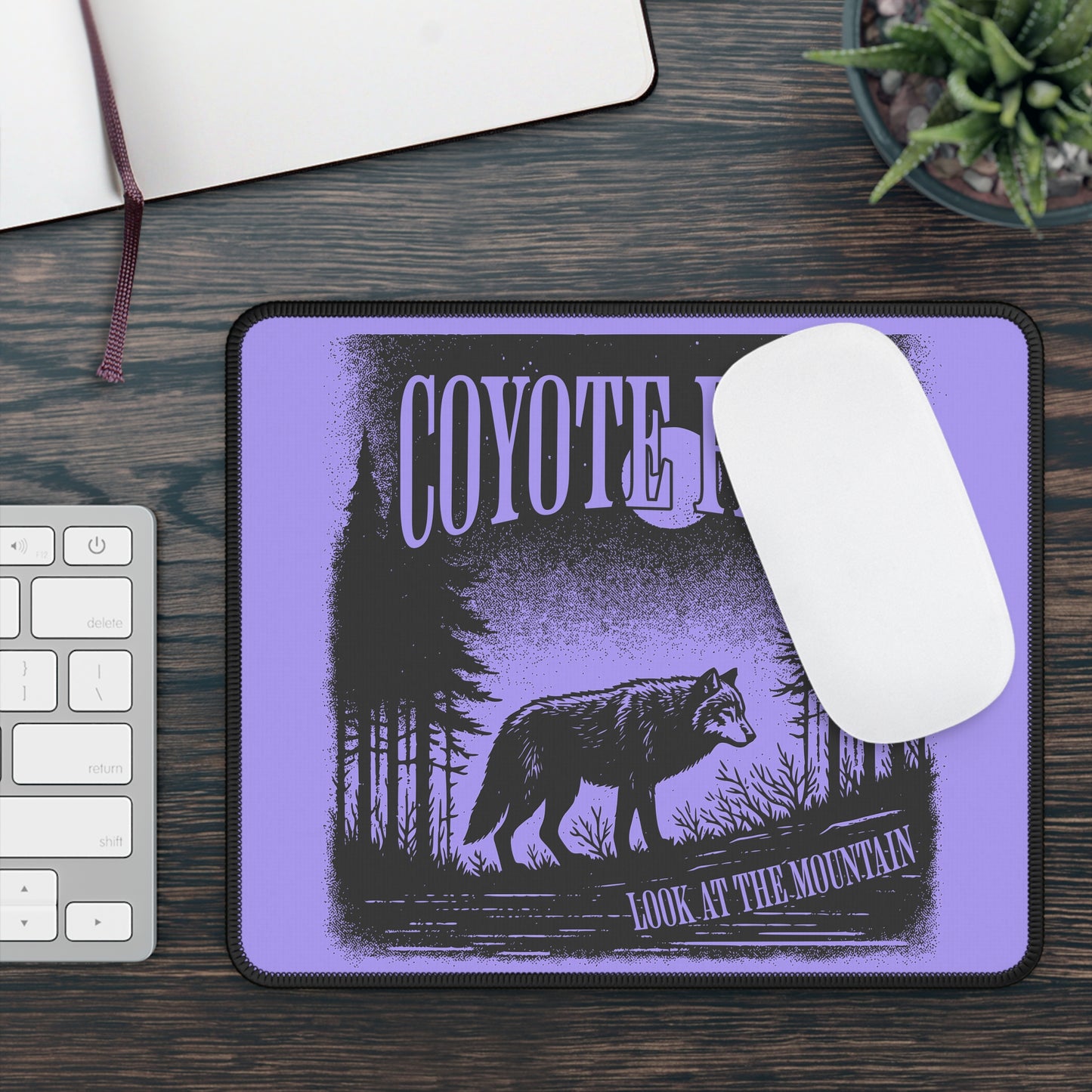 Coyote Pass Grunge Mouse Pad