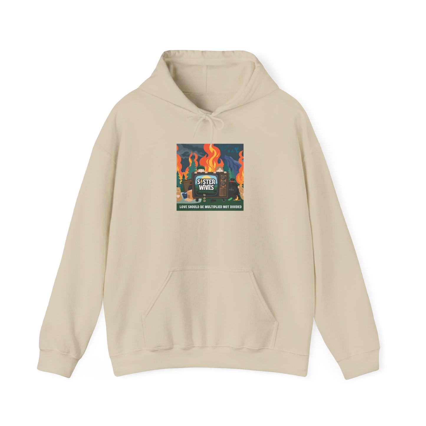 Sister Wives Pod Cover Art Logo Hoodie